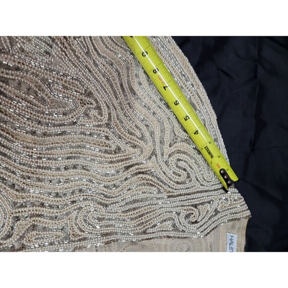 Vtg 1981 Halston Couture Collector Hand Beaded Bugle Jacket - Picture 13 of 16